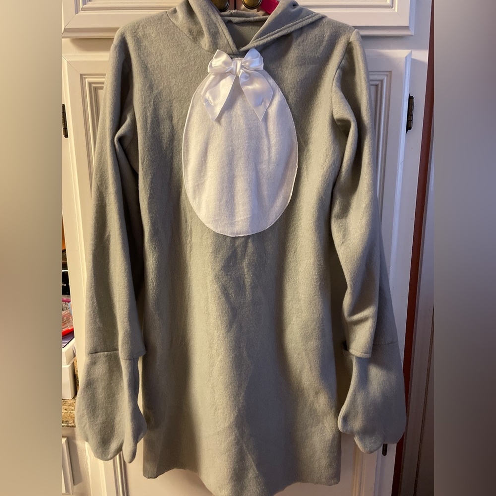 Wonderland costumes GREY MOUSE in kids size L (10-12)